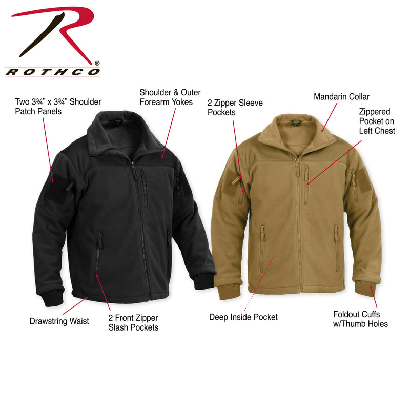 Rothco Spec Ops Tactical Fleece Jacket