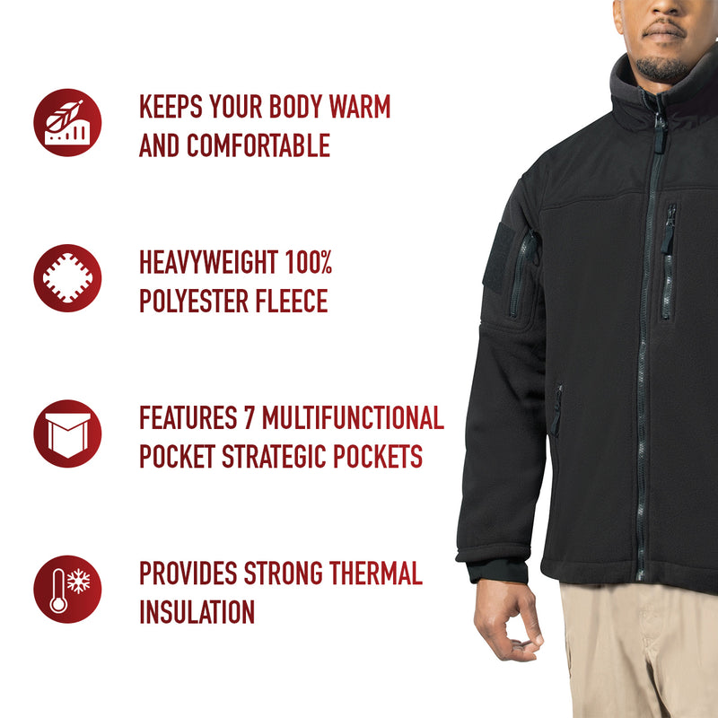 Rothco Spec Ops Tactical Fleece Jacket