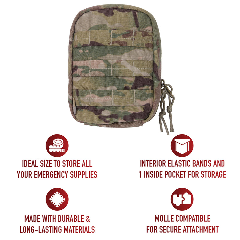 Rothco MOLLE Tactical Trauma & First Aid Kit Pouch