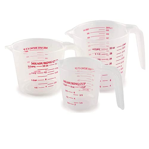 Norpro 2 Plastic Measuring Cup