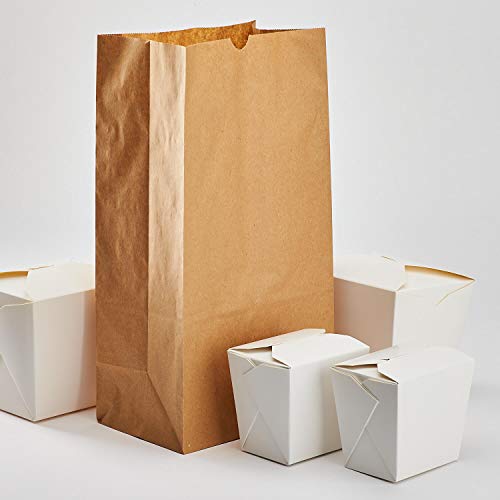 Karat 8lb Paper Bag - White - 1,000 ct