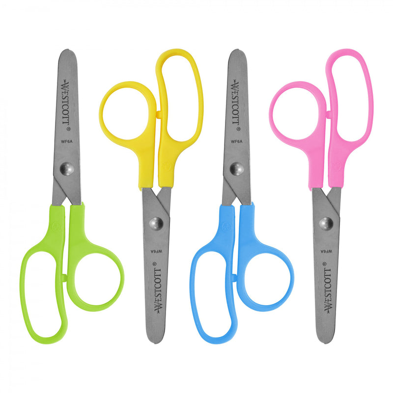 Kleencut Kids Scissors 12ct Class Pack Blunt