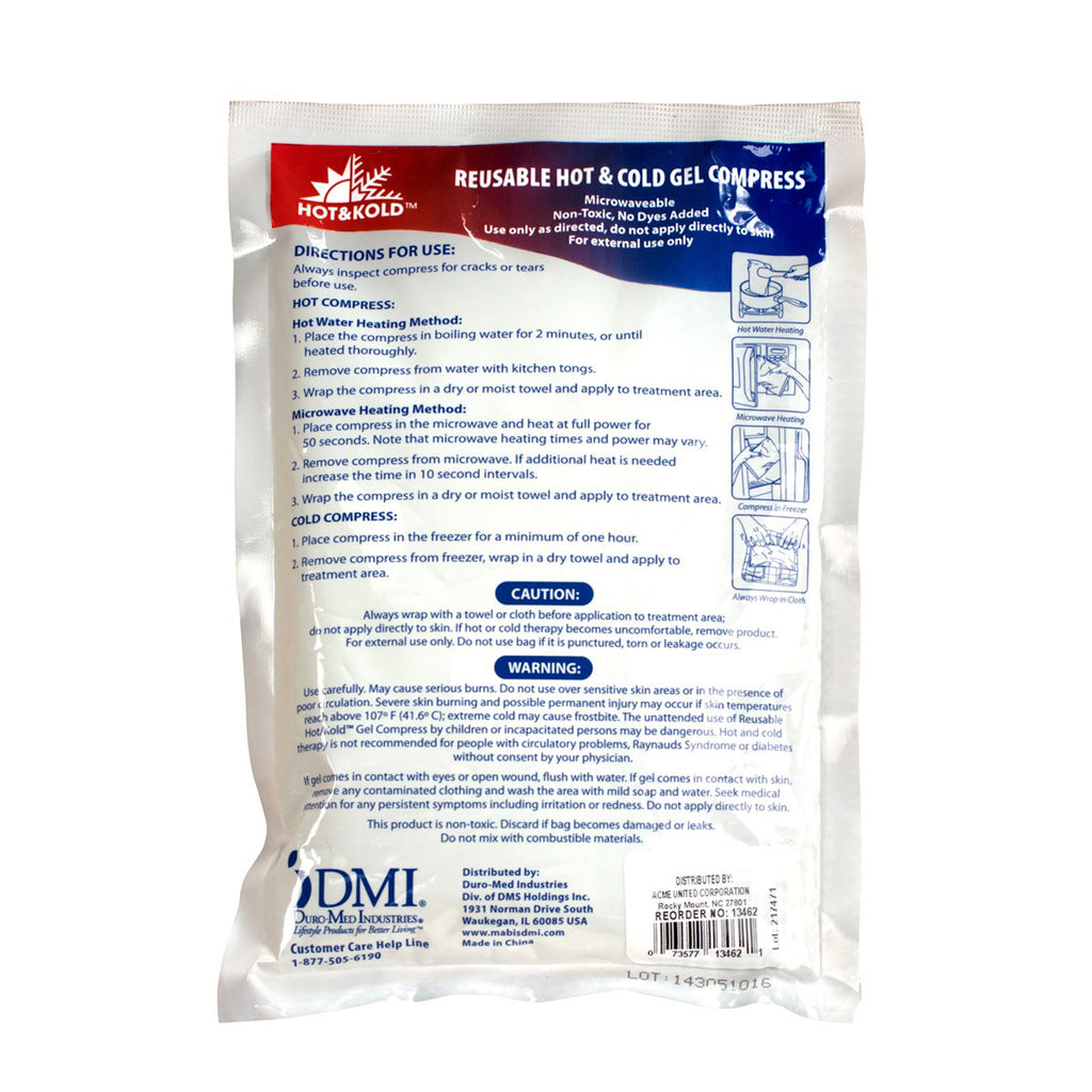 12pk Reusable Hot-cold Gel Packs First Aid Only