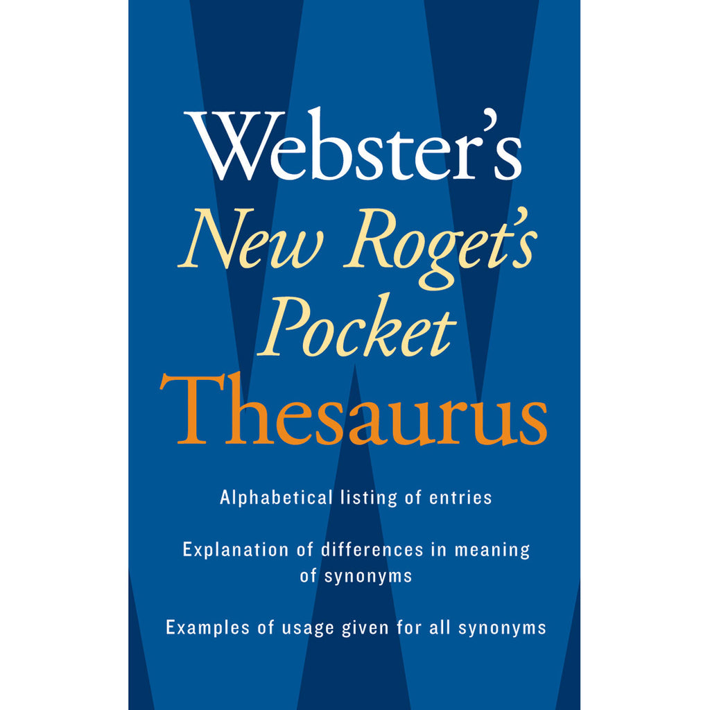 (6 Ea) Websters New Rogets Thesaurus Pocket Edition