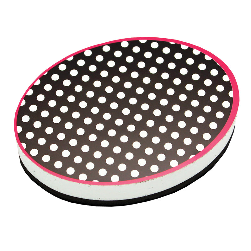 (6 Ea) Magnetic Whiteboard Eraser Bw Dots