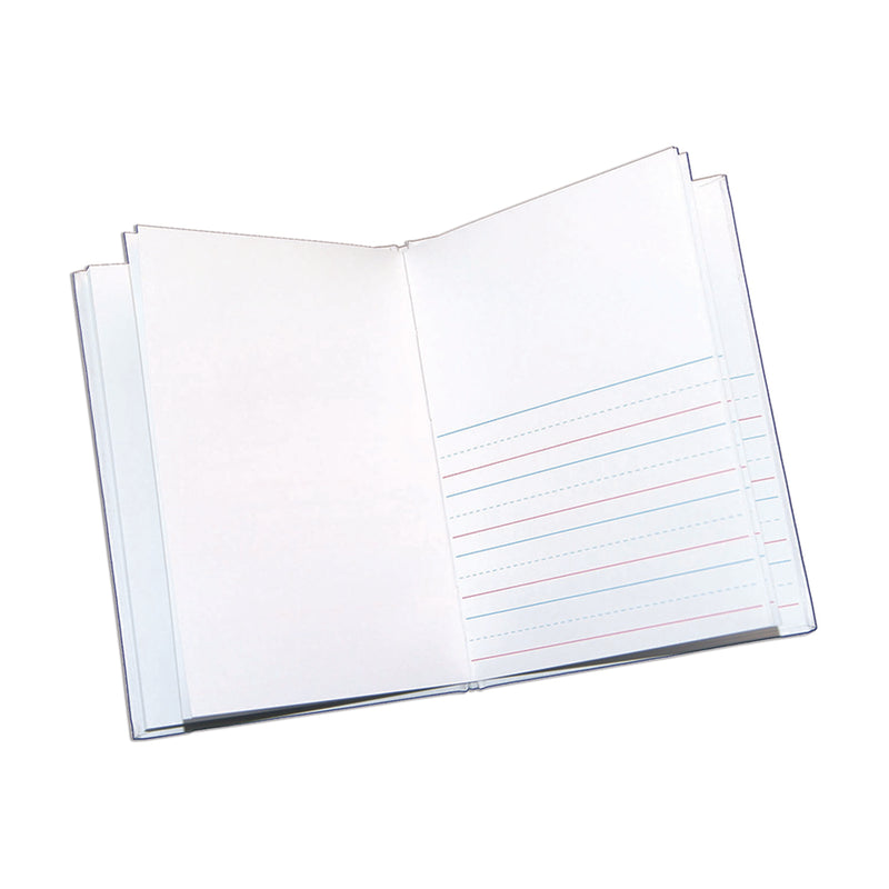 (12 Ea) 8 X 6 Blank Hardcover Books With Primary Lines