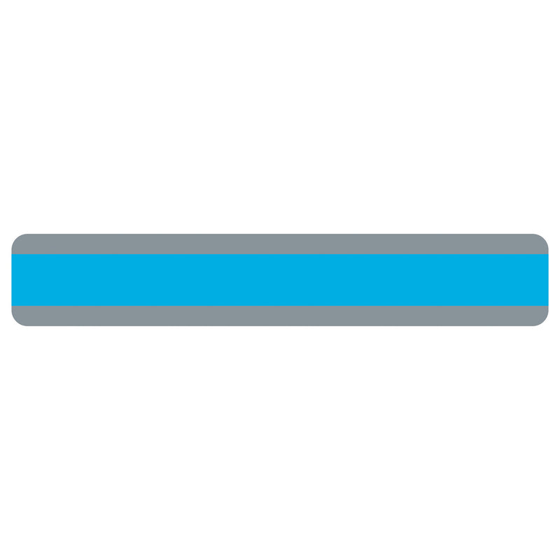 Sentence Reading Guide Strip Blue