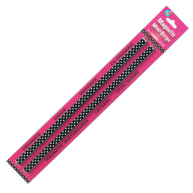 Mini Magnetic Magi Strips B-w Dots
