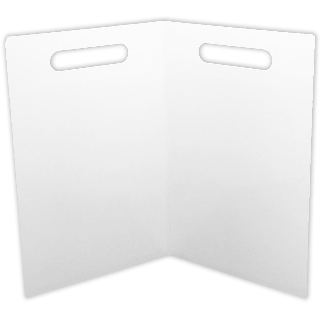 (3 Ea) Folding Magnetic Center Wht