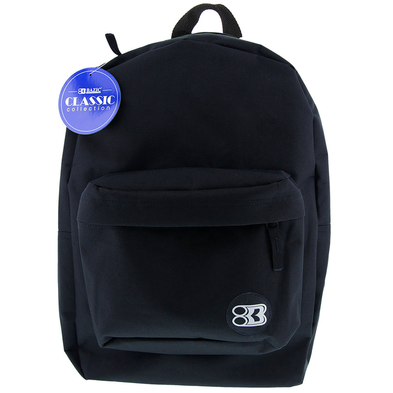 17in Black Classic Backpack