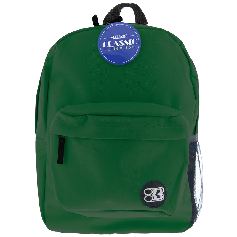 17in Green Classic Backpack