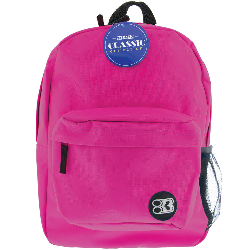 17in Fuchsia Classic Backpack