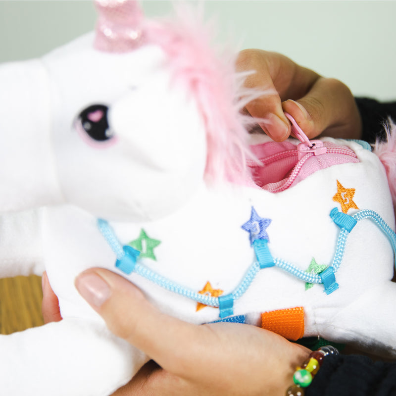 Unicorn Sensory Activity Toy Busy Bee