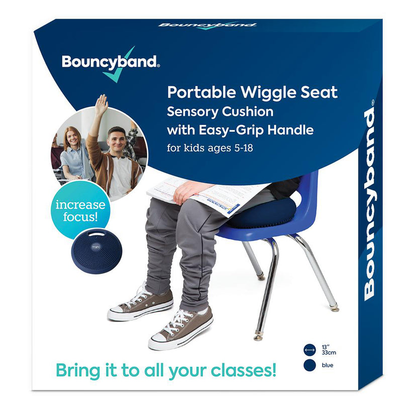 Portable Wiggle Seat Blue Bouncyband