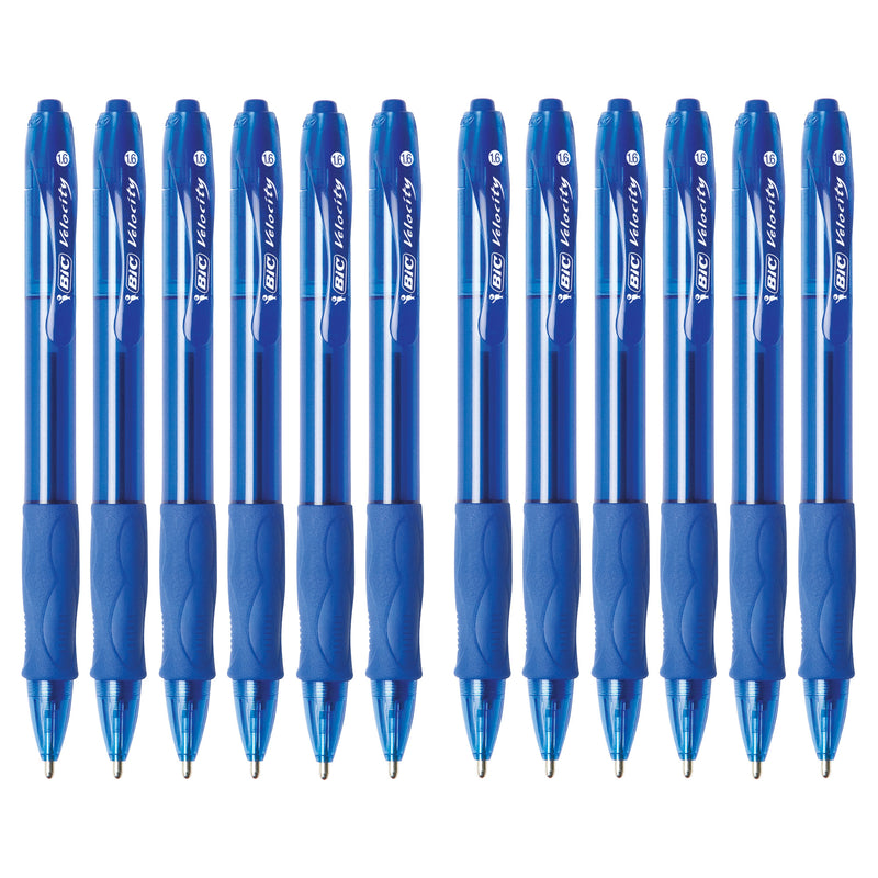 Glide™ Bold Retractable Ball Point Pen, Bold Point (1.6mm), Blue, 12-Count