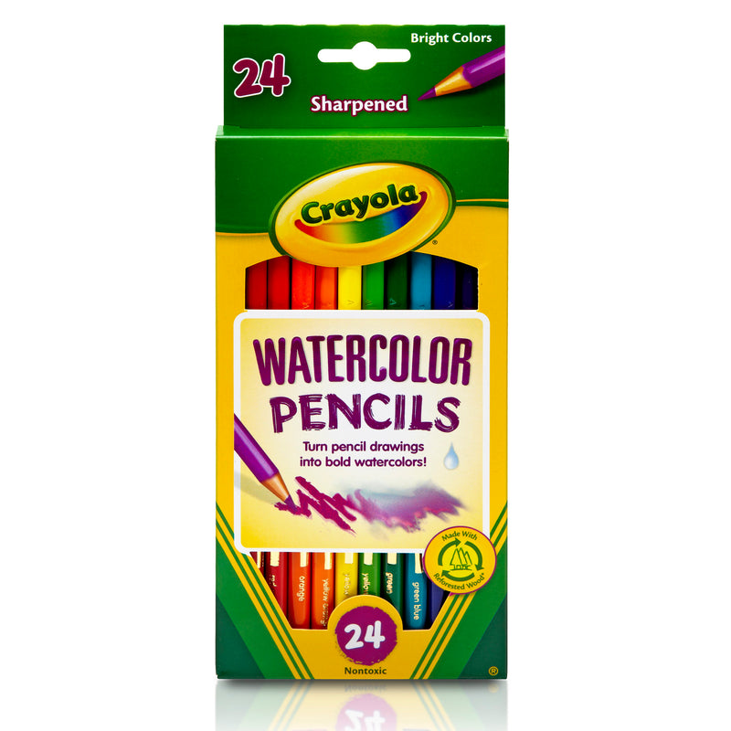 Crayola Watercolor Pencils 24 Color