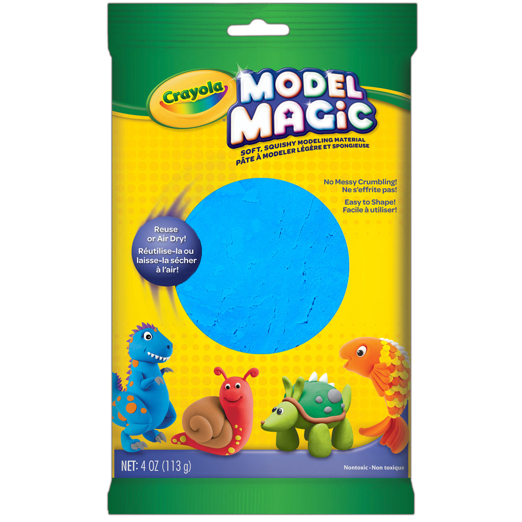 (6 Ea) Model Magic 4 Oz Blue