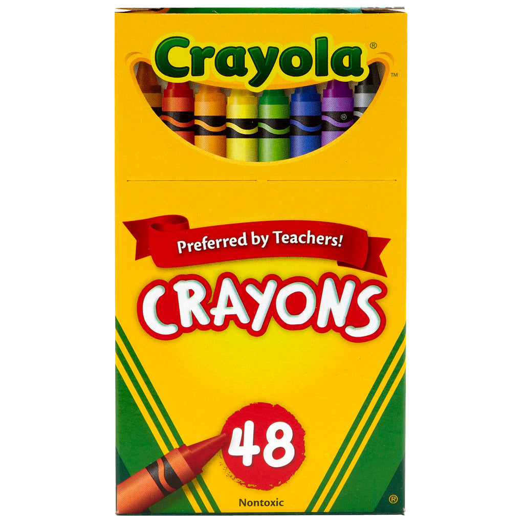 (6 Bx) Crayola Regular Size Crayon 48ct Per Bx