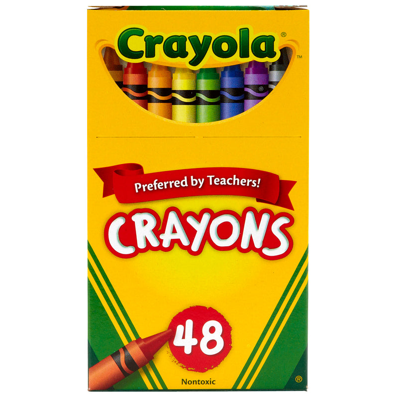 (6 Bx) Crayola Regular Size Crayon 48ct Per Bx