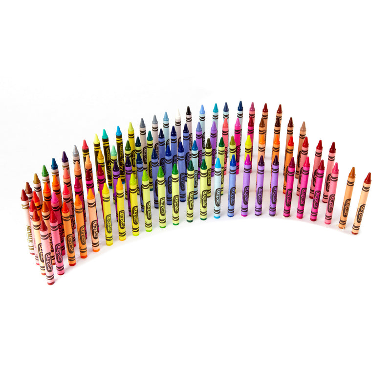 Crayola 96ct Crayons Hinged Top Box