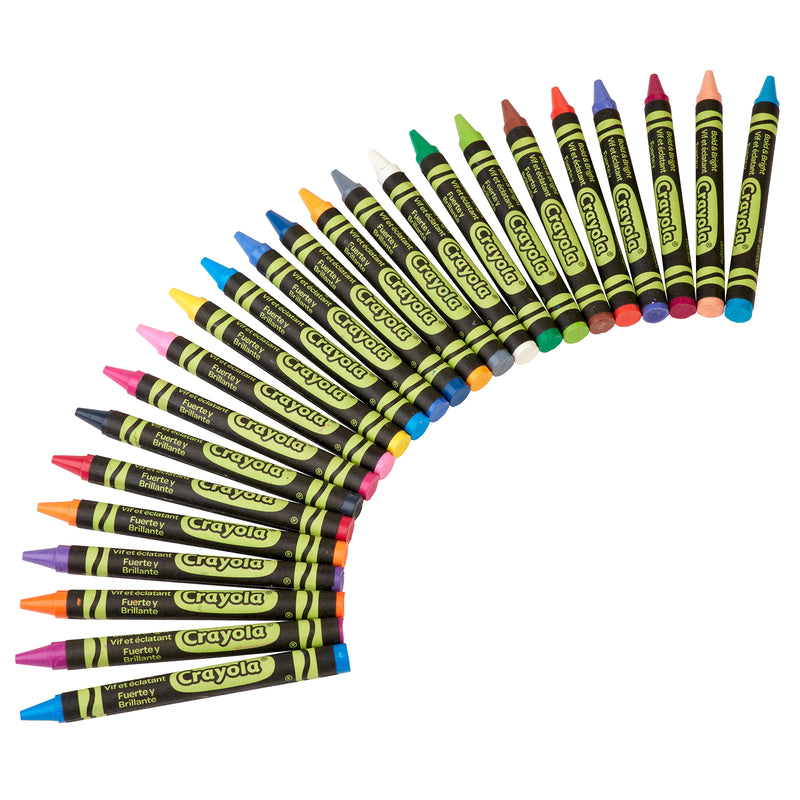 Bold & Bright Construction Paper Crayons 24ct