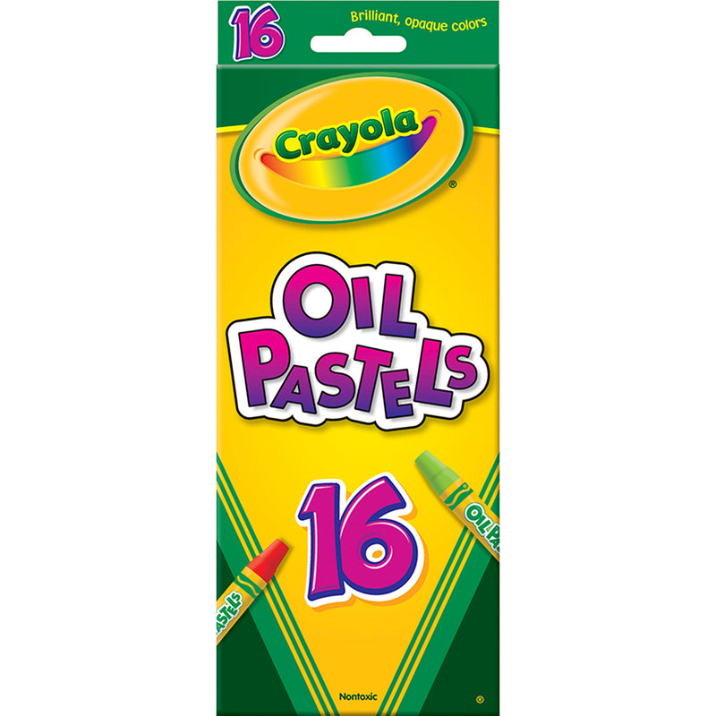 (6 Bx) Crayola Oil Pastels 16 Color Set