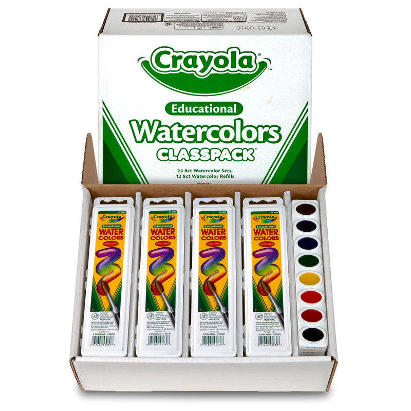 Crayola 36 Ct Watercolors Classpack