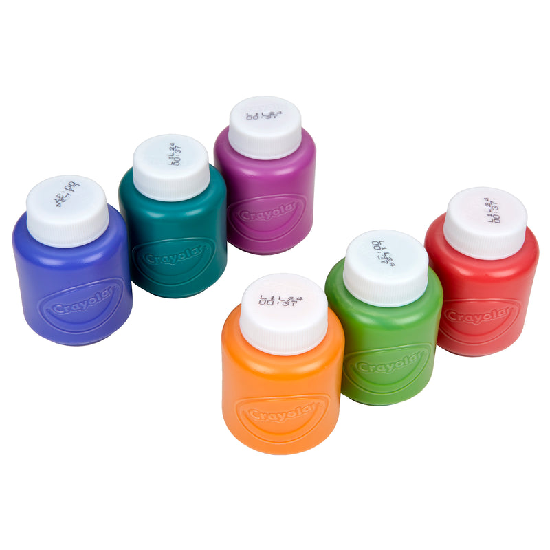 Washable Project Paint, Bold, 6 Colors