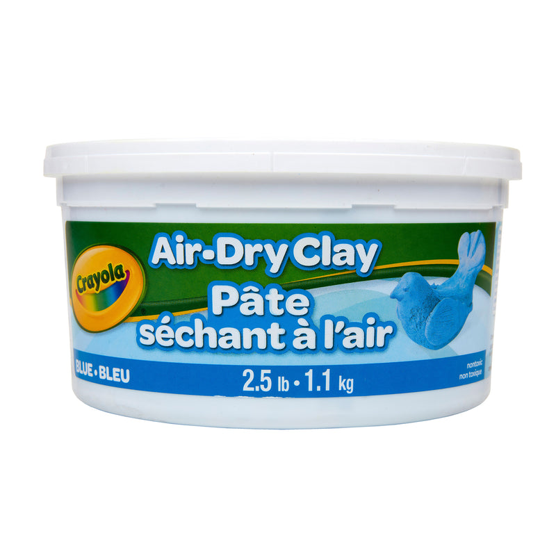 2.5lb Air Dry Clay Tub Blue
