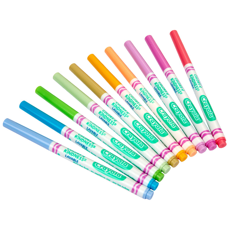 (6 Pk) 10ct Fine Markers Kindness