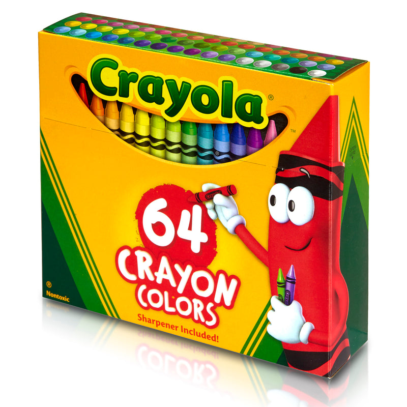 Crayola Regular Size Crayon 64pk