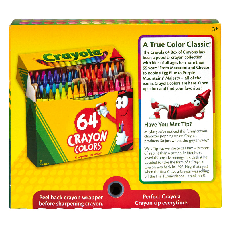 Crayola Regular Size Crayon 64pk