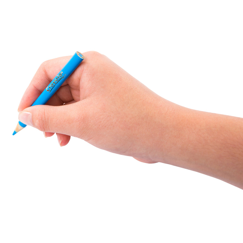 Crayola Colored Pencils 64 Count Half Length