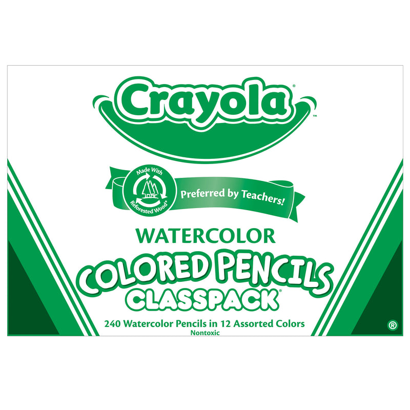 Crayola Watercolor Pencil 240 Ct Classpack
