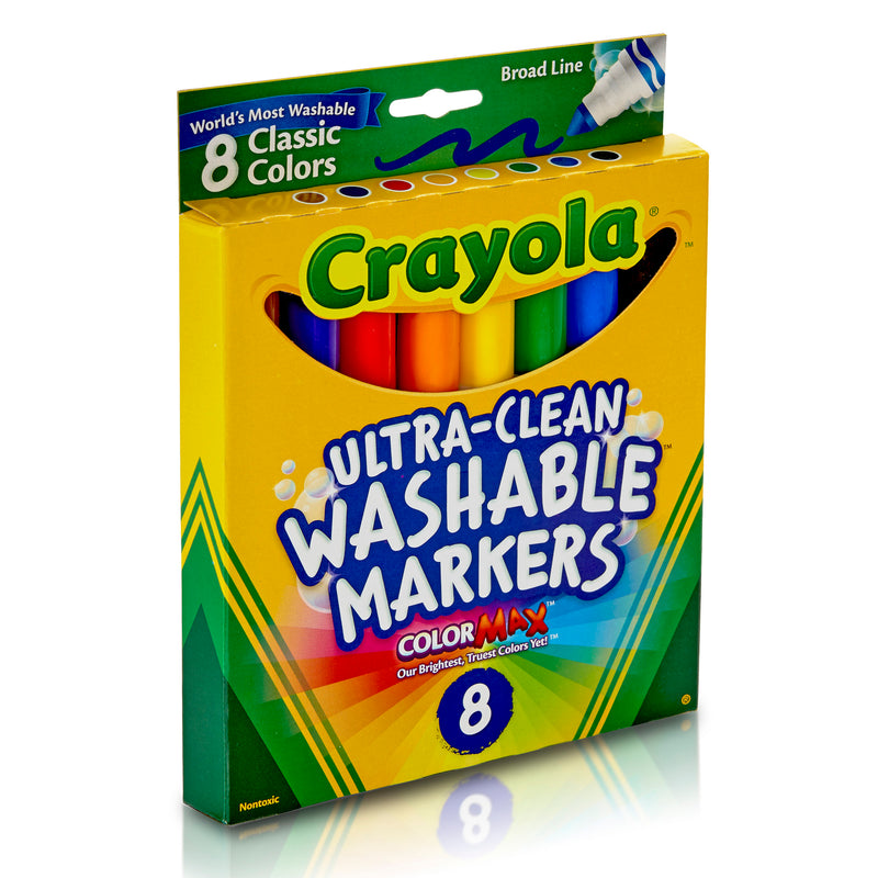 Washable Coloring Markers 8 Colors