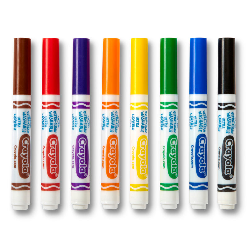 Washable Coloring Markers 8 Colors