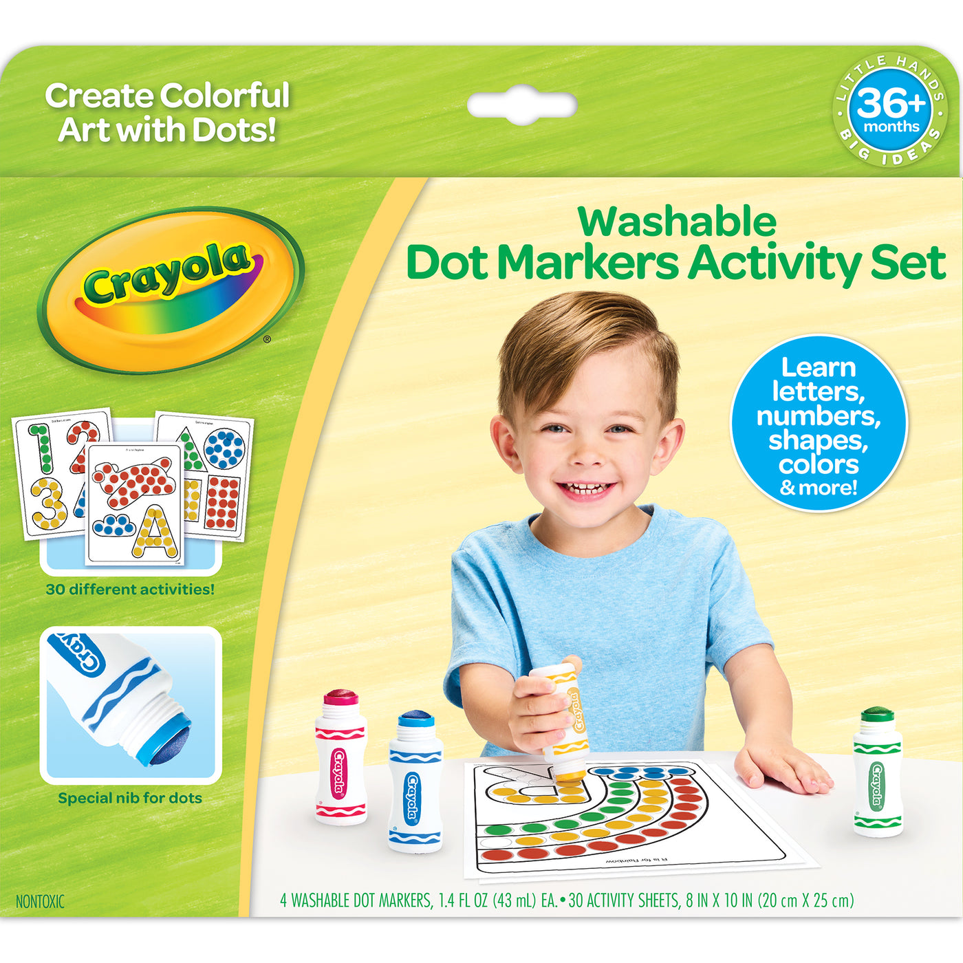 Washable Dot Markers Activity Set – Qualityucanafford