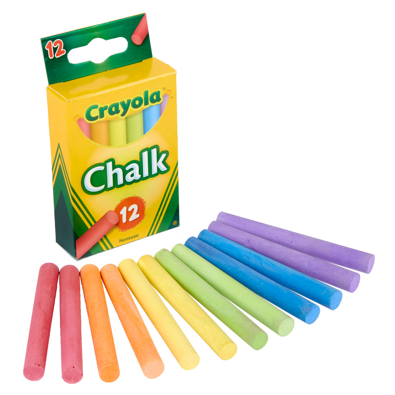 Crayola Colored Low Dust Chalk