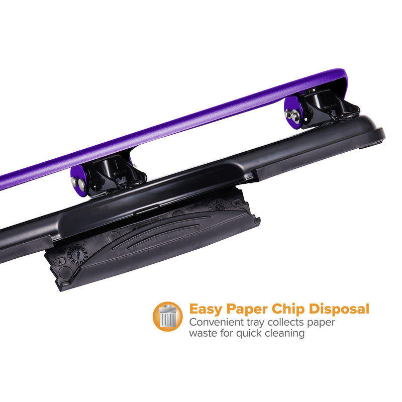 Ascend™ Plastic Stapler, Metallic Purple