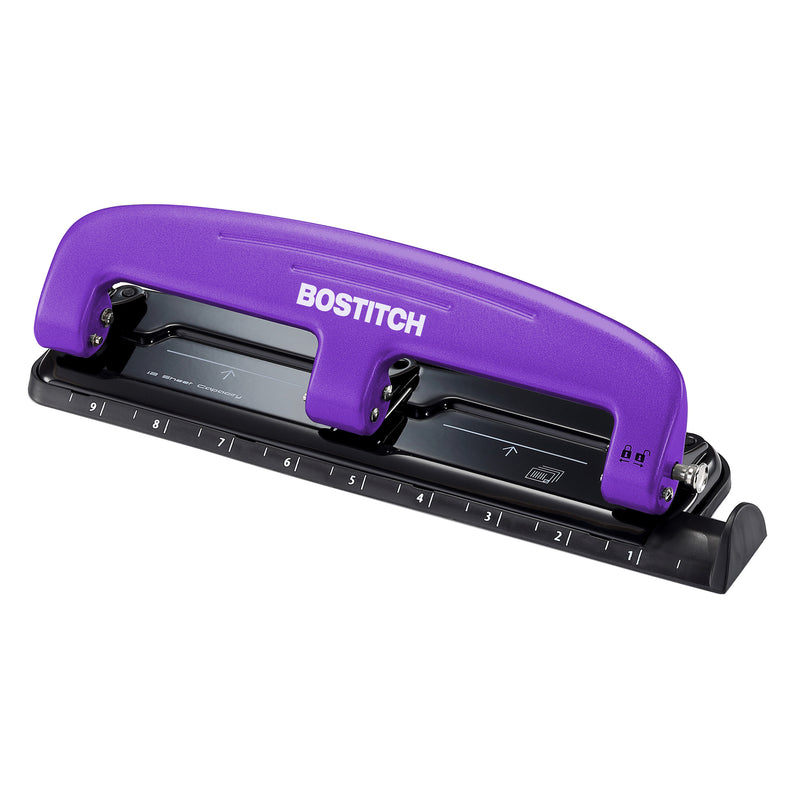 Ascend™ Plastic Stapler, Metallic Purple