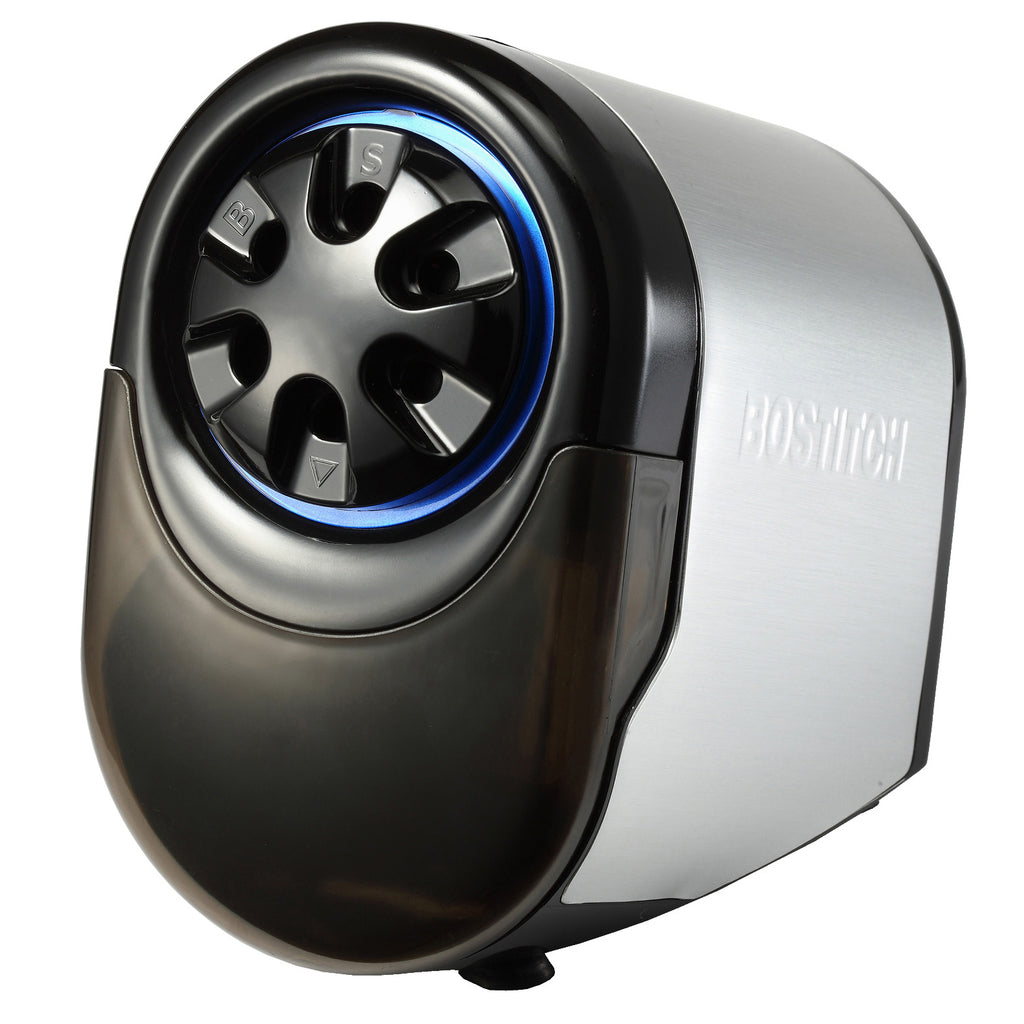 Bostitch Antimicrobial QuietSharp Glow Classroom Electric Pencil Sharpener