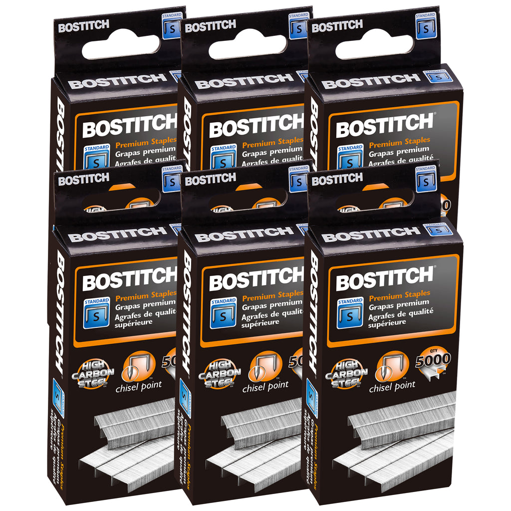 (6 Bx) 5000ct Sf1 Standard Staples