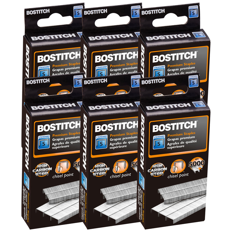 (6 Bx) 5000ct Sf1 Standard Staples