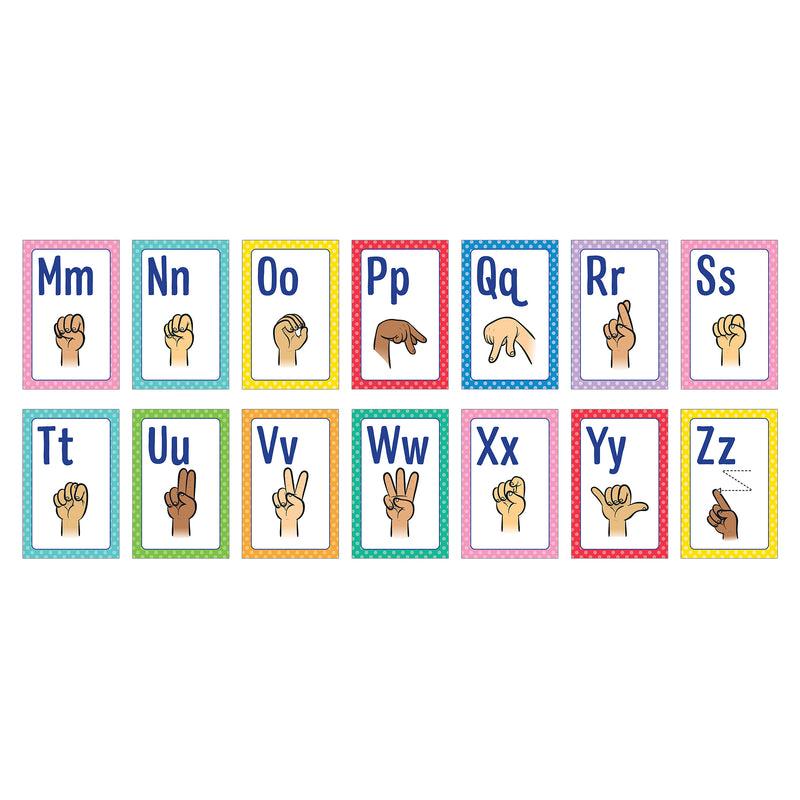 Mini Posters: Sign Language Alphabet Poster Set