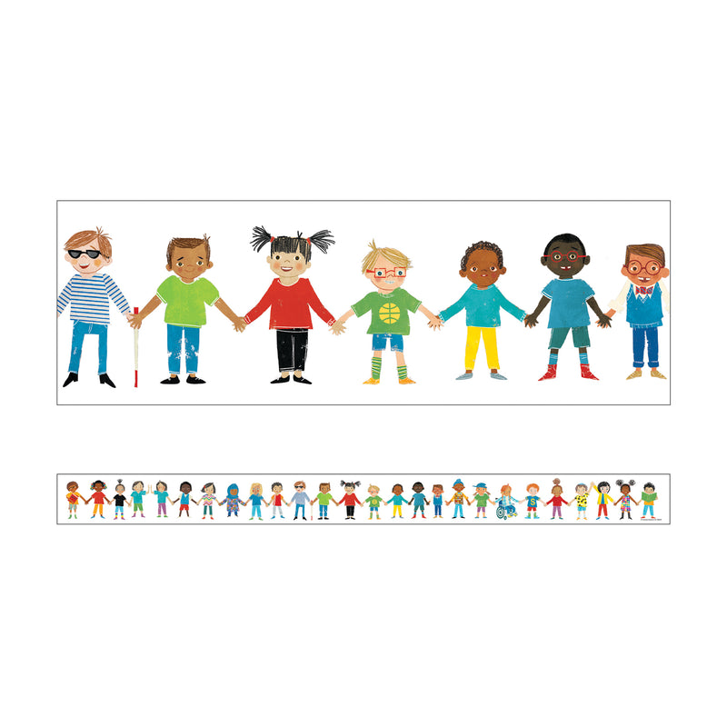 All Are Welcme Kids Straight Bordrs