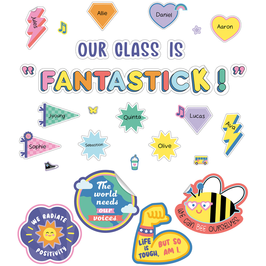 We Stick Together Our Class is Fantastic Bulletin Board Set