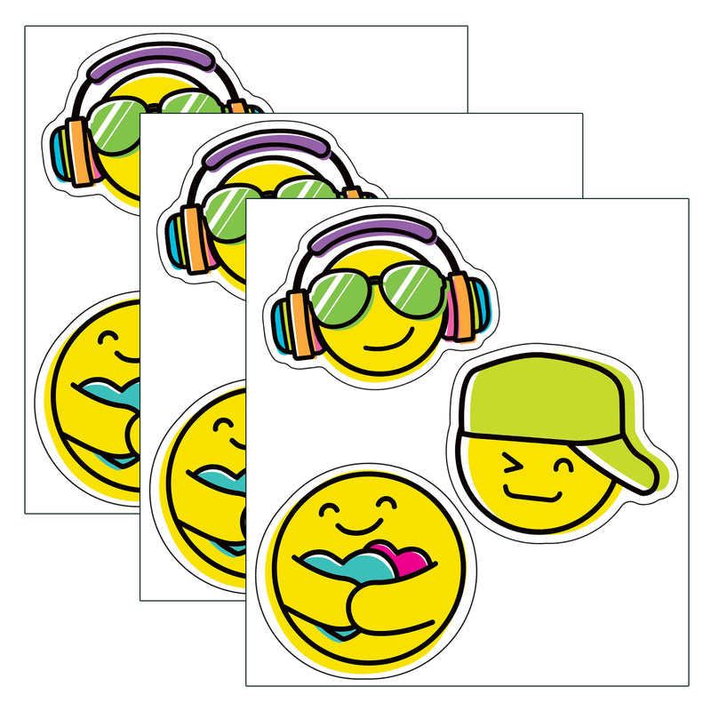 (3 Pk) Kind Vibes Smiley Faces Cut Outs