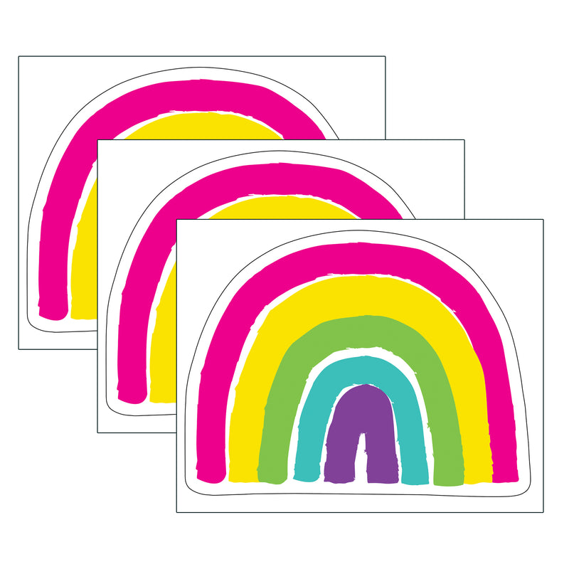 (3 Pk) Kind Vibes Rainbow Cut Outs