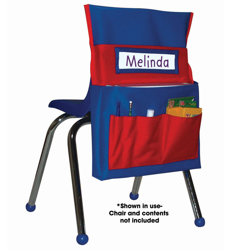 (2 Ea) Chairback Buddy Blue-red
