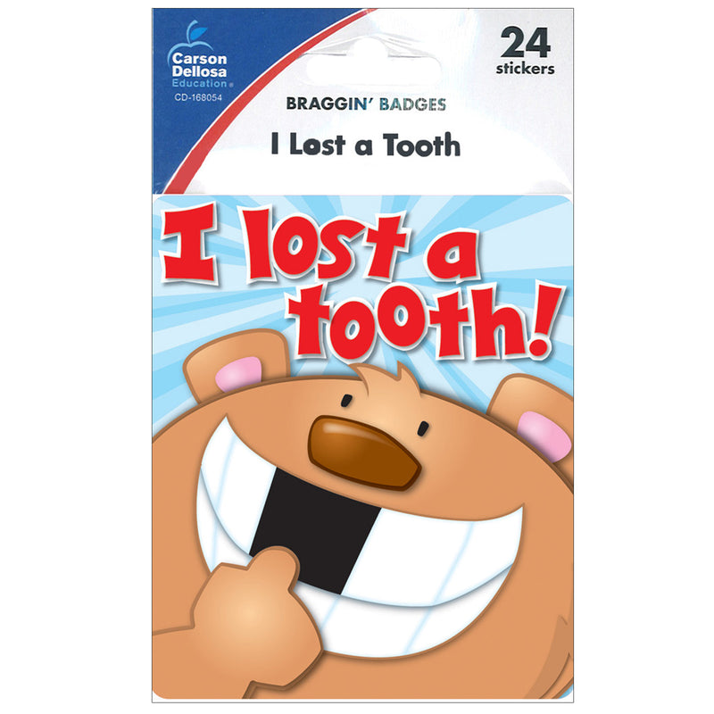 I Lost A Tooth Stickers